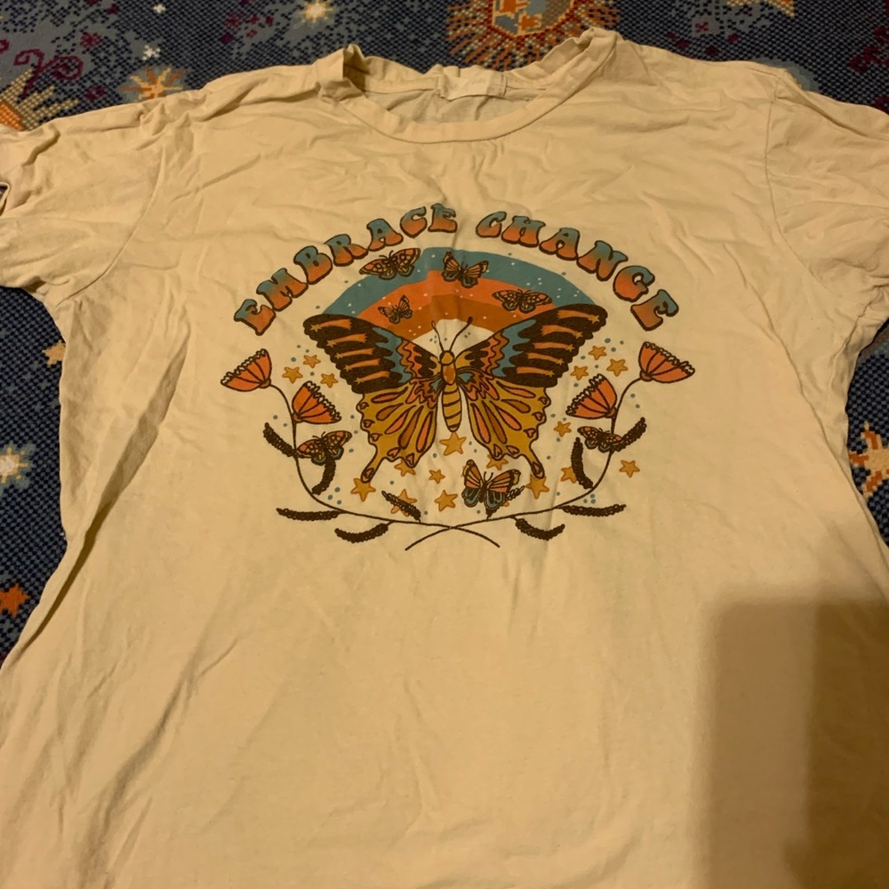 butterfly crop top